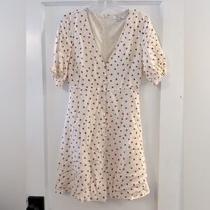 Madewell Silk Strawberry Dress size 00